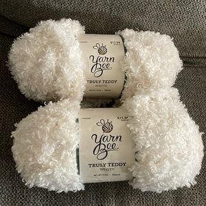 YARN BEE Truly Teddy Yarn- 2 skeins